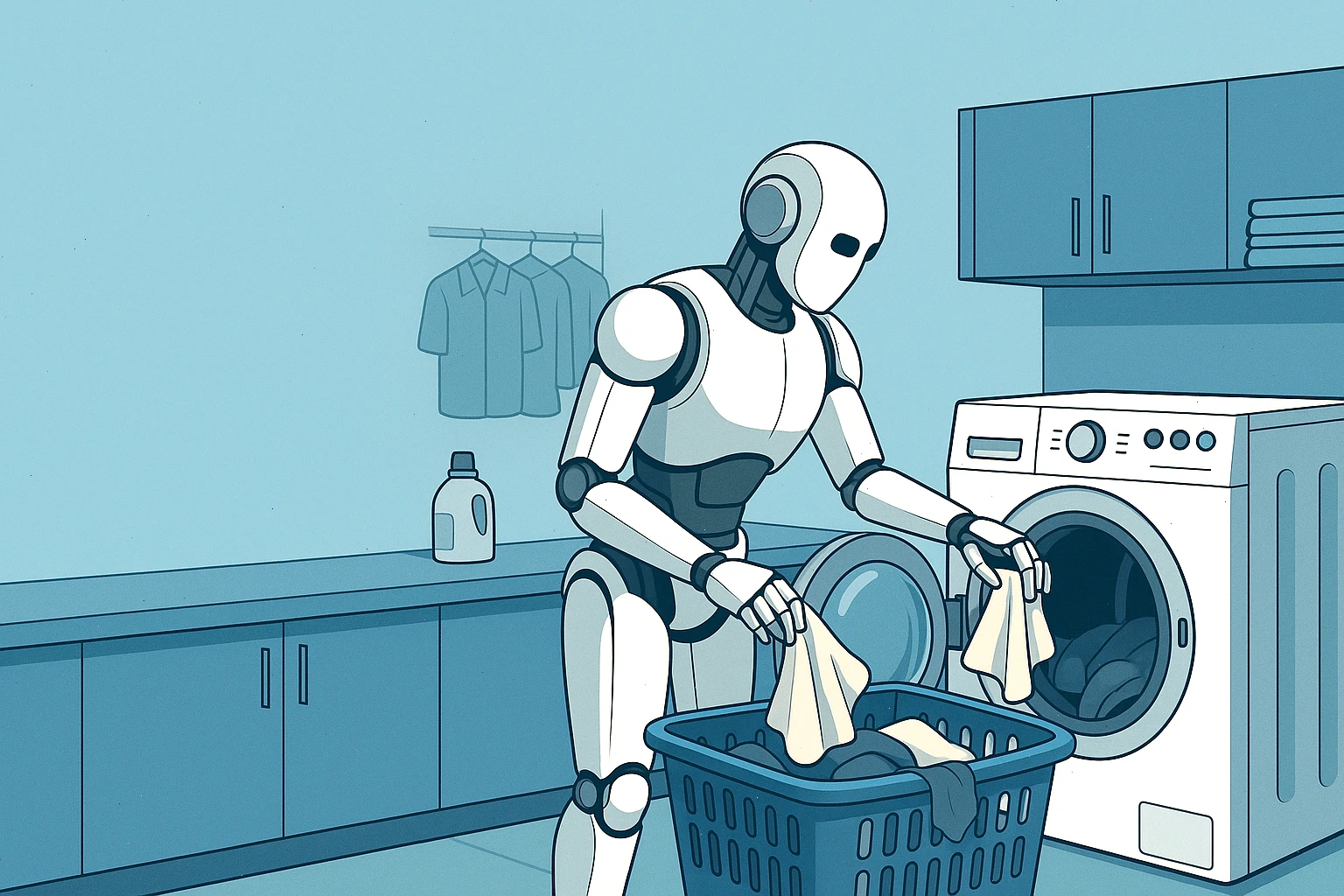 Figure 02: Humanoid Robot Excels at Performing Laundry Tasks